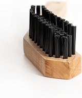 Peaty's Angled Drivetrain Cleaning Brush with Beech Wood Handle view 2