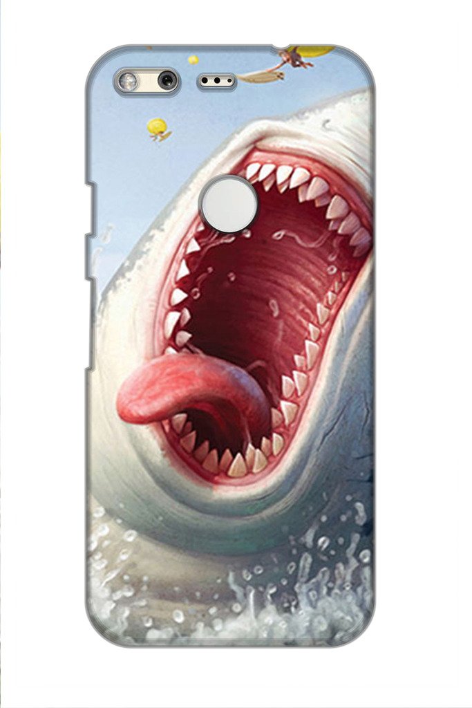 Aman Shark 3d Back Cover For Google Pixel Amazon In Electronics