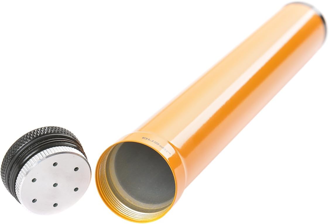Cigar Travel Tube made of aluminum alloy, 7.68" x 0.98" (19