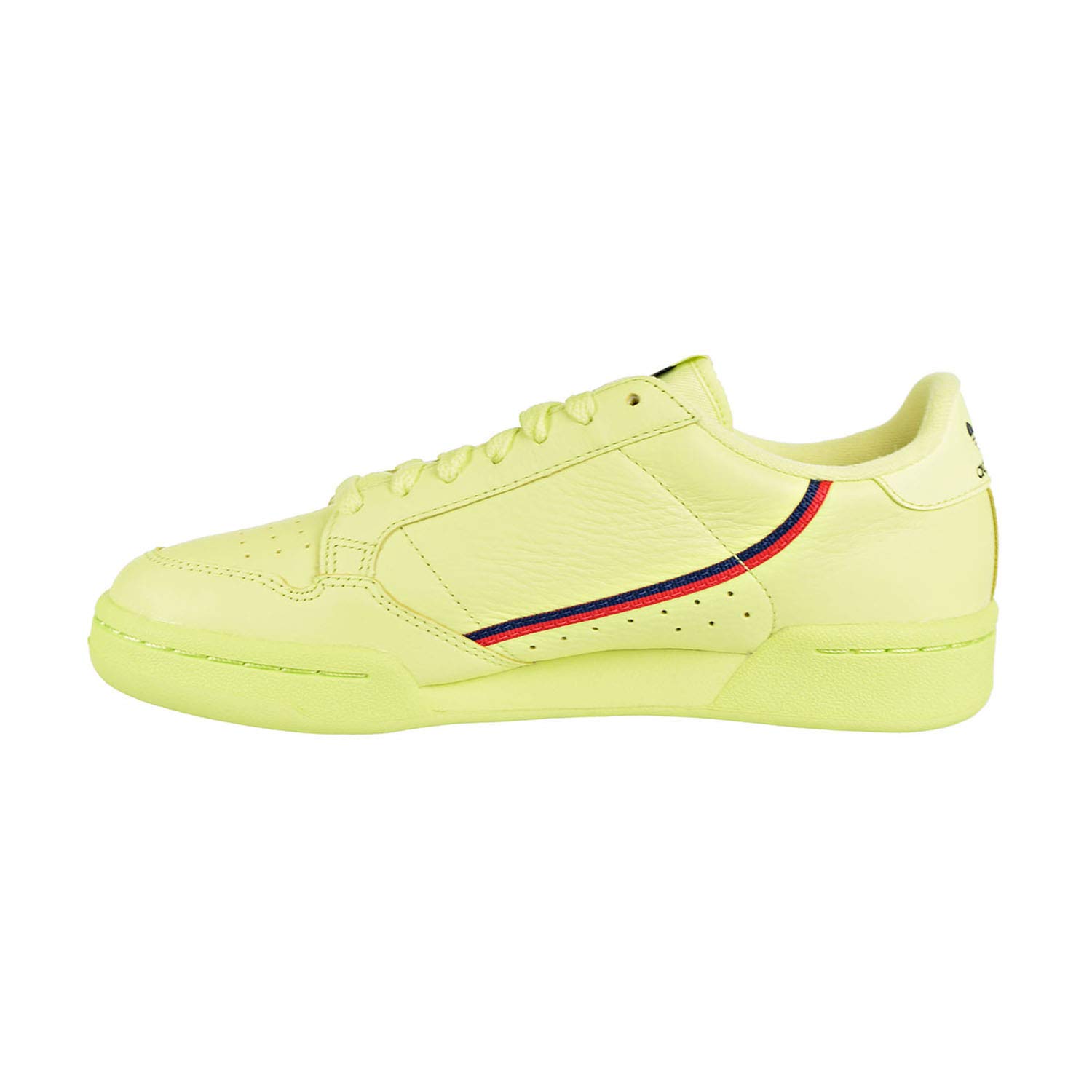 adidas originals continental 80's sneakers in semi frozen yellow