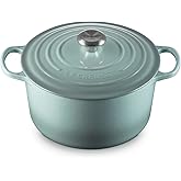Le Creuset Enameled Cast Iron Signature Deep Round Oven, 6.5 qt., Sea Salt