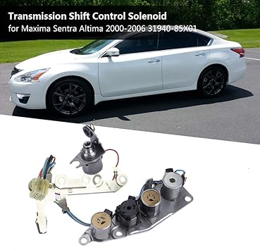 Amazon Com Transmission Shift Control Solenoid For Maxima Sentra Altima 2000 2006 31940 85x01 Color Silver Home Improvement