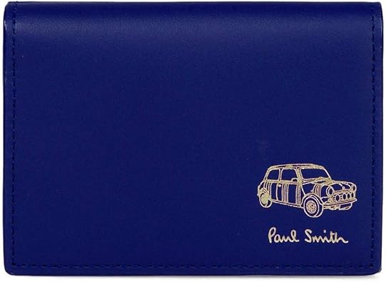 Amazon ポールスミス Paul Smith ミニエンボス 三つ折り財布 メンズ 3つ折り財布 フラップ ウォレット 折り財布 純正化粧箱付き ショップバッグ付き Bps011 ブルー Paul Smith ポール スミス 財布