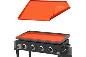 HONETEEK Blackstone Griddle Accessories, 22 Inch Silicone Griddle Cover for Blackstone Food Grade Grill Mat Heavy Duty, Full Coverage Cover for Griddle Top Protection Accessories