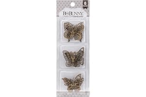 Bo Bunny Laser-Cut Chipboard, Butterfly
