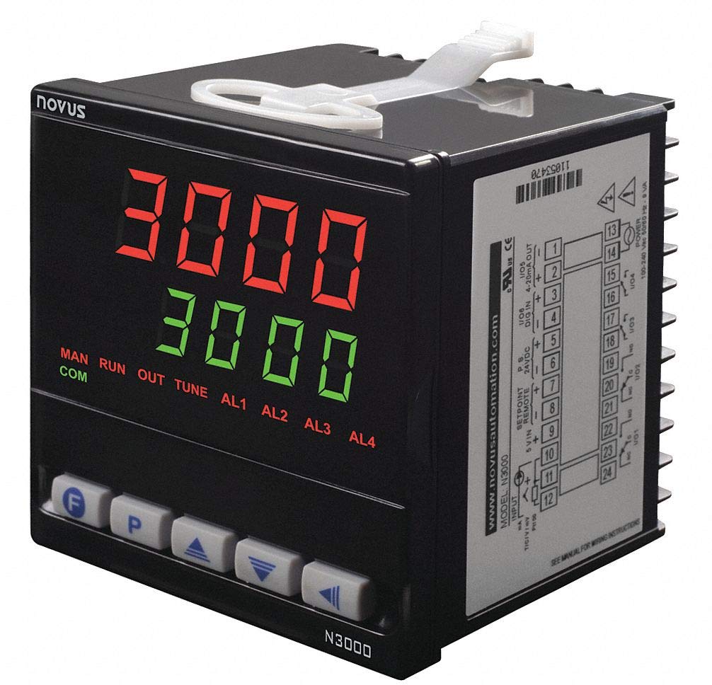 Temperature Process Controller, 1/4 DIN Industrial