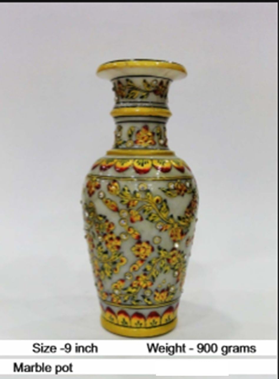 Indian Handicrafts Export Traditional marbles vases made using finest quality Makrana Marble