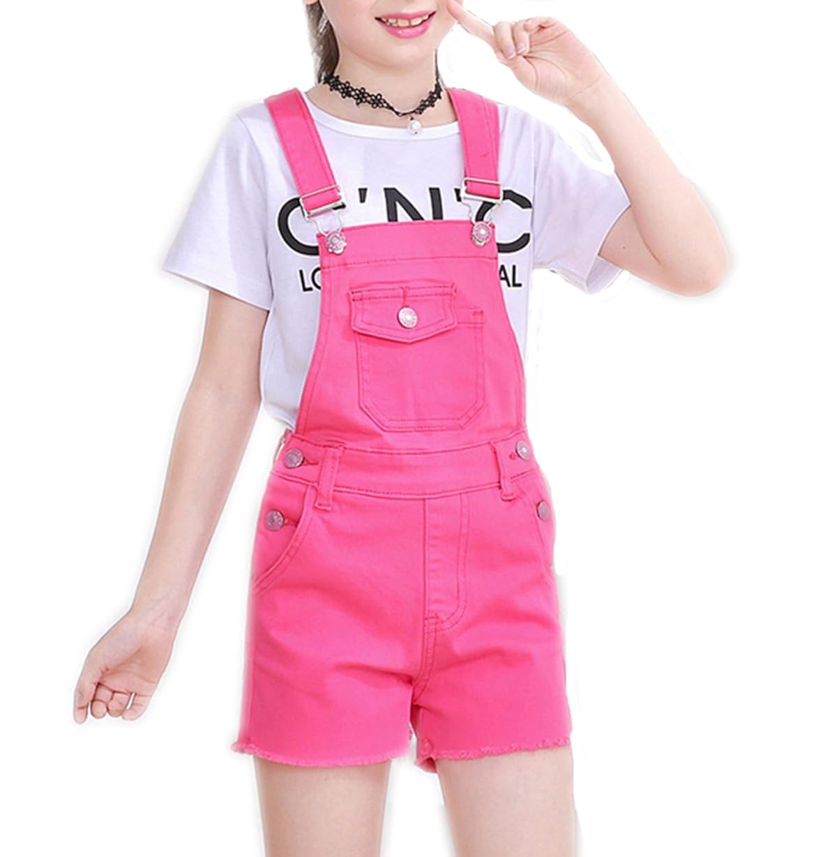 comfy short overalls