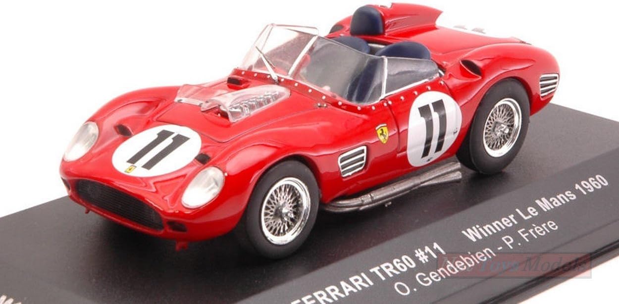 IXO MODEL LM1960 FERRARI TR 60 N.11 LE MANS 1960 GENDEBIEN-FRERE RE-EDITION 1:43