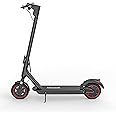 Alloweek 10'' Electric Scooter with Dual Suspension, 500W Motor, Max Range 21/28/52 Miles, 21 Mph Top Speed, Dual Braking System, 2 Wheels, Height Handlebars