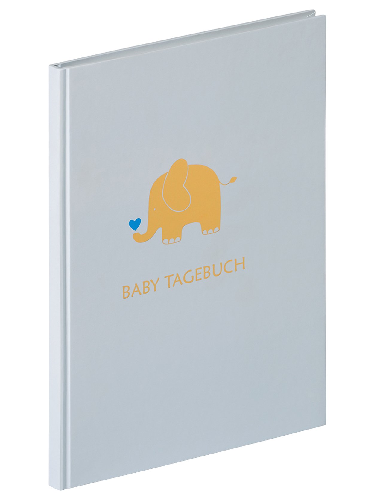 Walther Design TB-148-L Diary Baby Animal, Blue, 20X28 Cm (7,9 X 11 Inch)