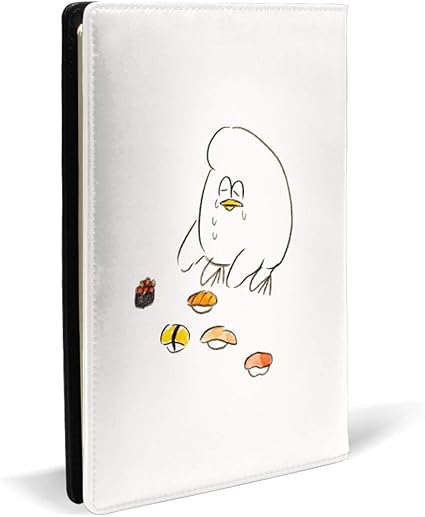 A5サイズ対応 とりもち ブックカバー ノートカバー メモ帳カバー 手帳カバー レザー 読書 アニメ キャラクター ブックカバー 文房具 オフィス用品 Amazon