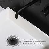 YUNYU 2 Pcs Universal Sink Plug with Chain 42-45mm Rubber Stopper view 6