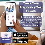 One Step Ultra Early 5 x 10mIU hCG Midstream Pregnancy Tests view 8