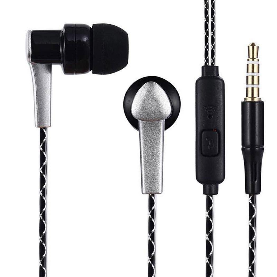 Chiak Unisex General Stereo in-Ear Earphones Earbuds Handsfree Wired Sport Headset Corded Headsets
