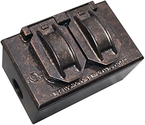 Sigma Electric, Oil Rubbed Bronze 16446ORB TRWR Duplex Receptacle Kit