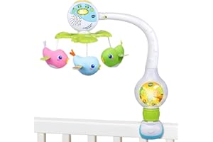 VTech Soothing Songbirds Travel Mobile - English Version, White