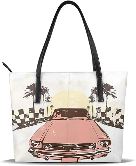 Amazon Co Jp オールドファッションドカーオートスポーツ カバン レディース ショルダーバッグ 通勤バッグ レディース 鞄女性用 通勤 ビジネス 入学式 誕生日プレゼント 秋冬 ホーム キッチン