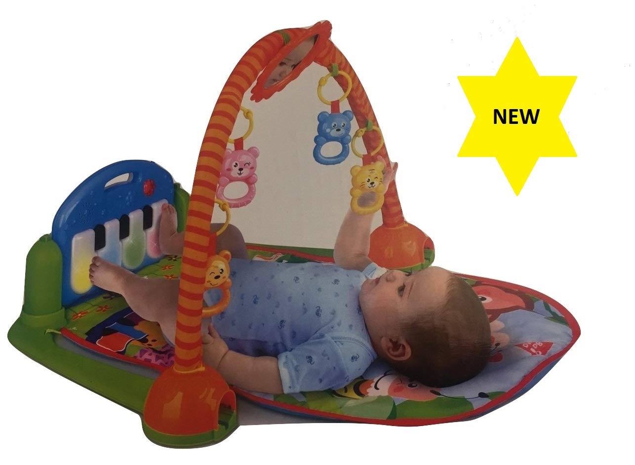 piano tummy time mat