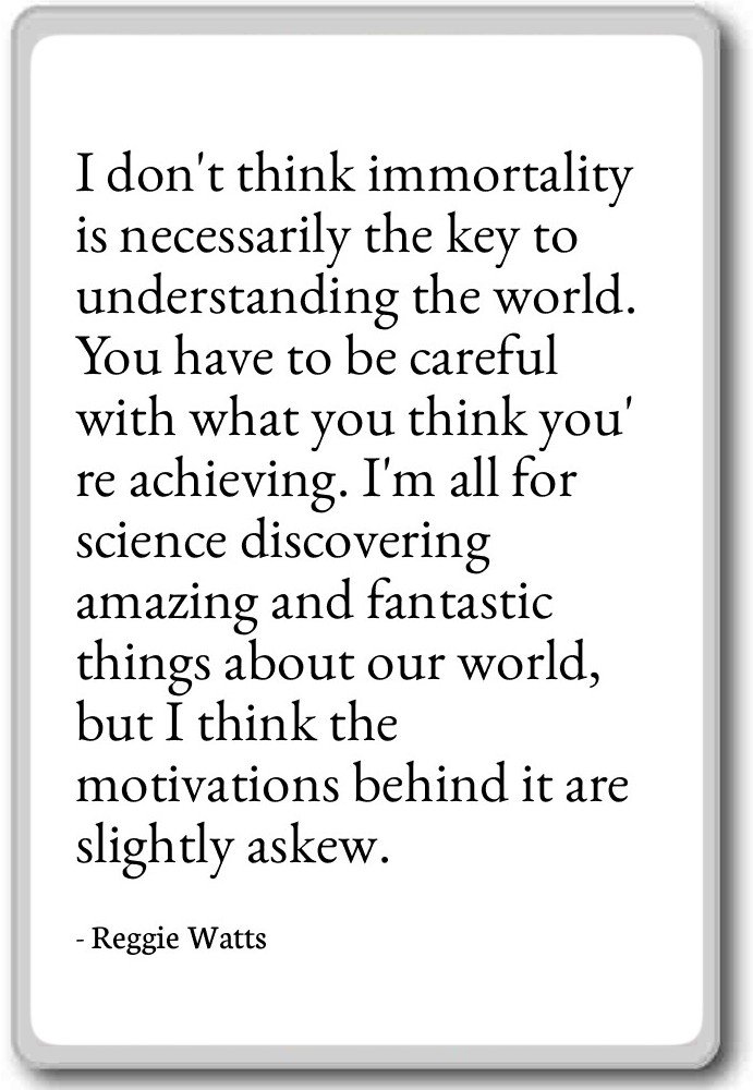 Imán para nevera con cita de Reggie Watts, Blanco: Amazon.es: Hogar