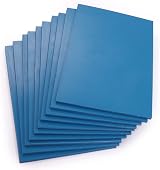 Essential Arts Extra Soft Blue Polymer Blocks 100x150mm Pack of 10 view 2