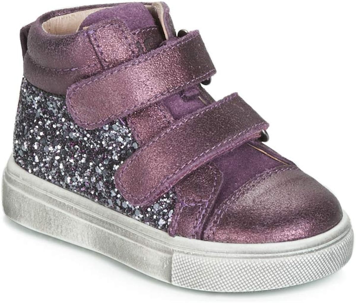 girls lilac trainers