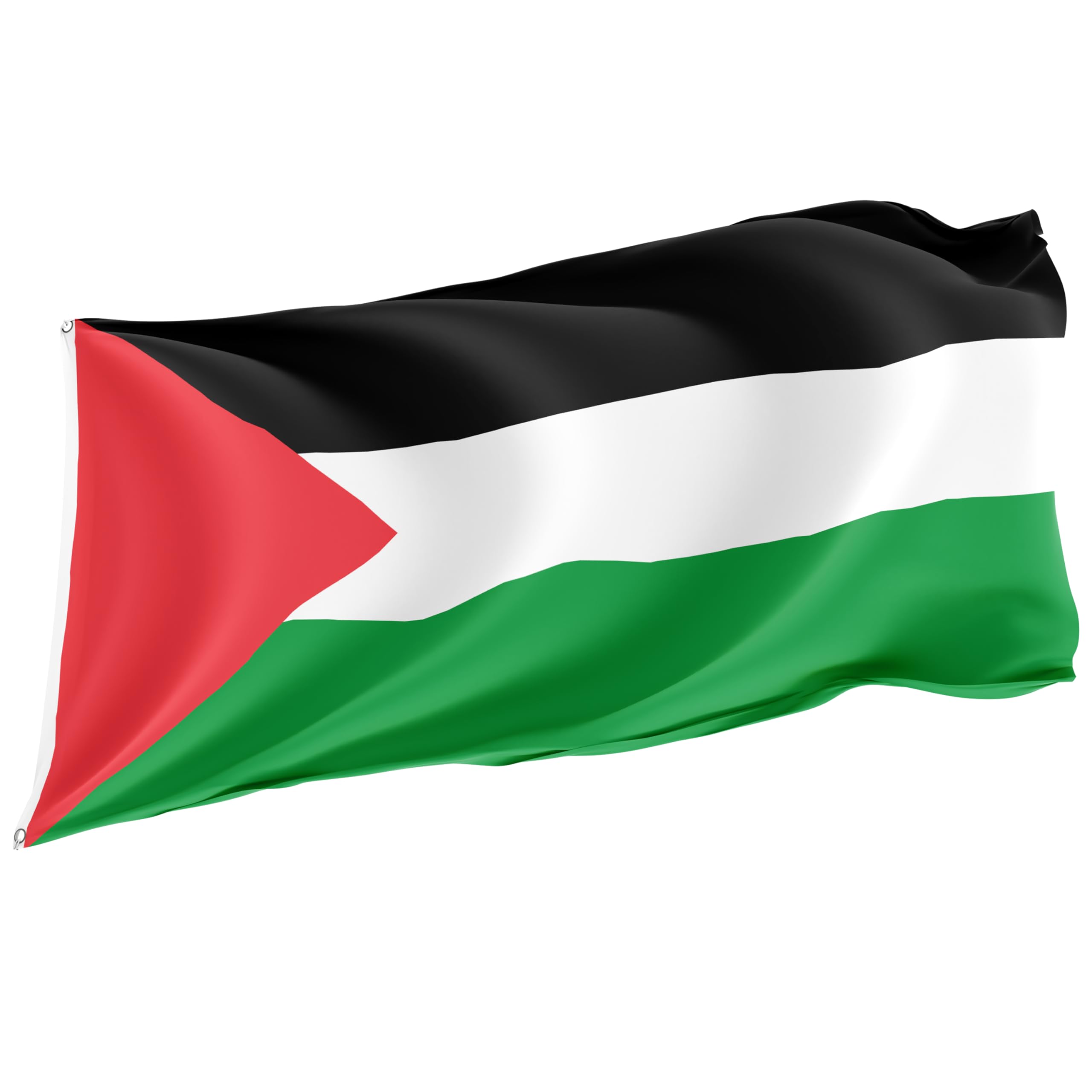 150 x 90cm Palestine Palestinian Flag - Large Polyester Freedom Gaza Festival