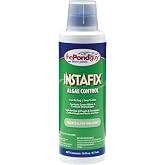 The Pond Guy InstaFix Algae Control Liquid Algaecide, 16 Ounce | EPA Registered algae solution for outdoor water gardens, fountains &amp; birdbaths; controls green water &amp; string algae