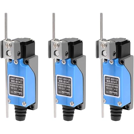 uxcell ME-8107 Adjustable Rod Lever Arm Momentary Limit Switch 1NC  