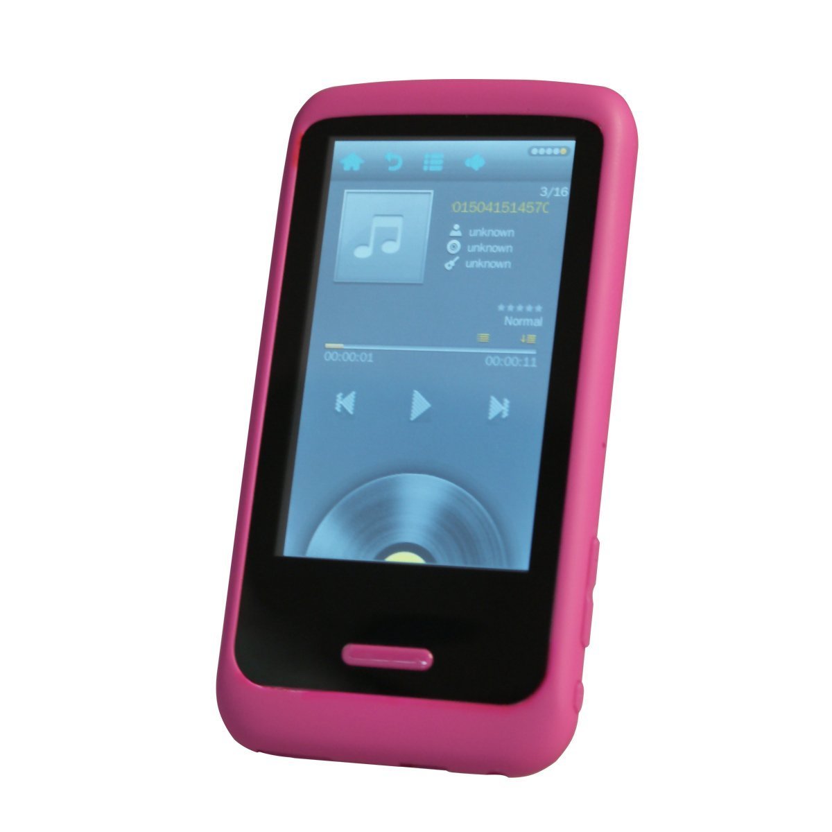 [A30]HOTT®8GB Fashion MP4 Player with 3" Touch Screen 240X400 QVGA,Plays  music, video, photos and text,Integrated FM radio, Built-in Micro SD card  slot ...