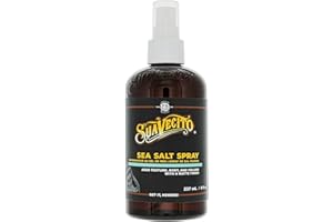 Suavecito Sea Salt Spray - Natural Hair Volume and Texture with Light Flexible Hold for Men, Alcohol & Paraben-Free, 8 oz