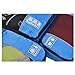 Hopsooken Packing Cubes System - 3 Pieces Sets Travel Luggage Packing Organizers (Blue)
