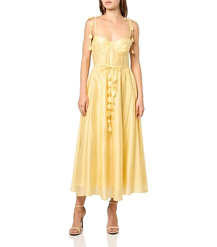 ASTR the label Sleeveless Surplice V-Neck Holland Ruffled Full Length Bridesmaid Dress Pale Blush : Clothing, Shoes & Jewelry