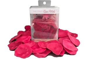 Melting Rose Scented Petals - for Bath or Romance, or Both - 1.4 oz Bag