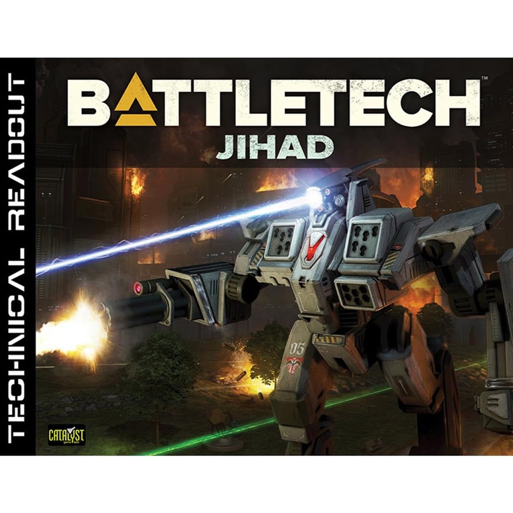 Catalyst Game Labs BattleTech | Technical Readout - Jihad | Book English