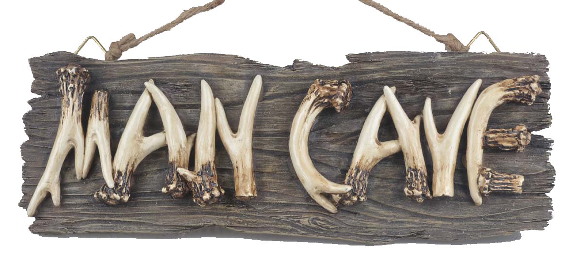 Man Cave Sign Decorative Mancave Wooden Novelty Wall Decor Bone Caveman Bar Idea 649001864 Ebay ebay