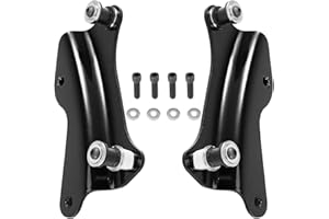 Eumti 4-Point Docking Hardware Kit Quick Release Luggage Rack Sissy Bar Mounting Kit Replacement 52300354 for Harley Touring Street Glide Electra Glide Road King Road Glide 2014-2025