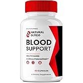 Natural Glyco Blood Support, Advanced Blood Formula Capsules, Natural Glyco Supplement Pills - Maximum Strength, for Healthy Circulation & Stable Level, NaturalGlyco Reviews (60 Capsules)