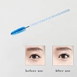 ZHIYE 50 Pcs Eyelash Mascara Brushes Wands Applicator Eyebrow Brush Kit view 3