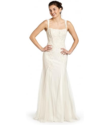 david's bridal corset bridesmaid dress Sculpting Satin Mermaid Wedding Dress, Size 0 maid of honor and bridesmaid dresses Black Mini Dress - Leisure Size:FR 38