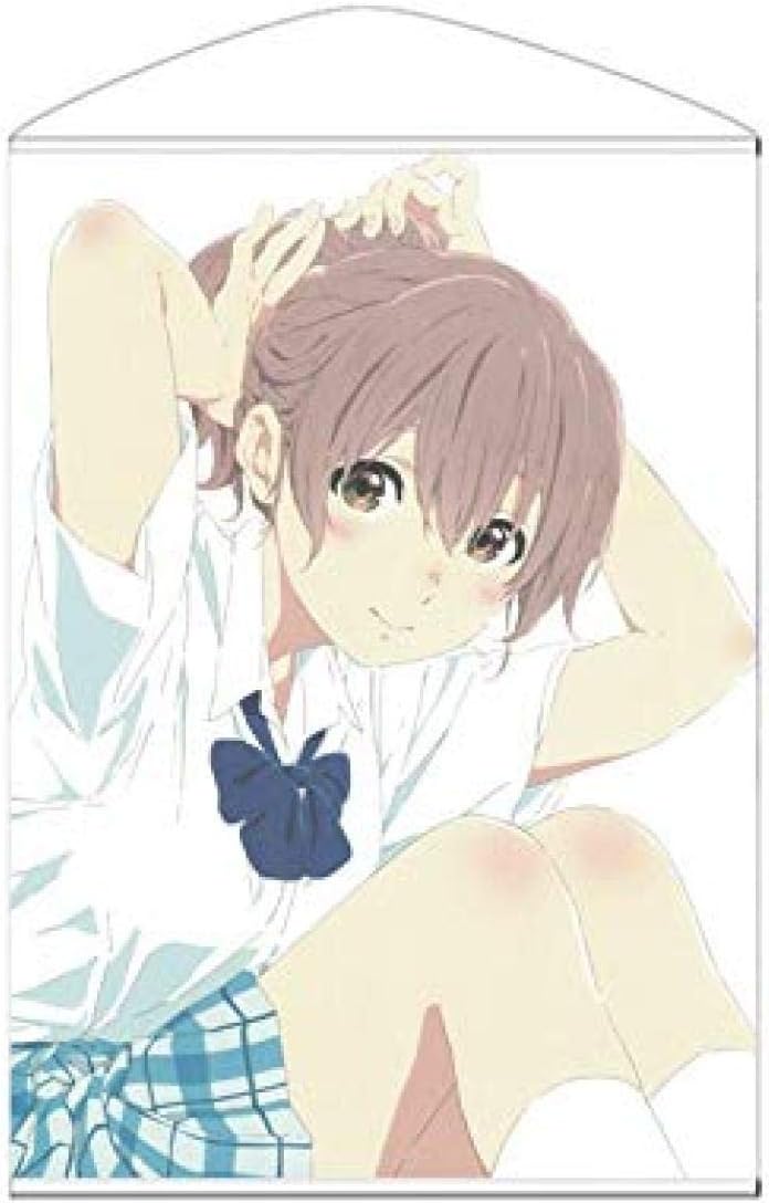 Amazon Co Jp アニメ巻物聲の形 タペストリー 西宮硝子 約730mm 5mm壁掛け塗装ぶら下げ画像5 ホーム キッチン