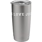 I LOVE JOE Stainless Steel Insulated Tumbler