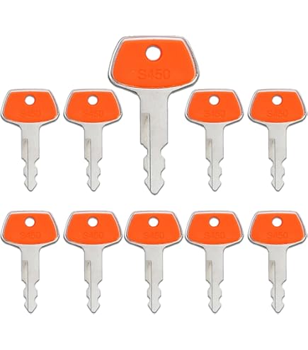 Amazon.com: MOTTROL 10PK Key 44# 60022654 60266568 Fits For Sany