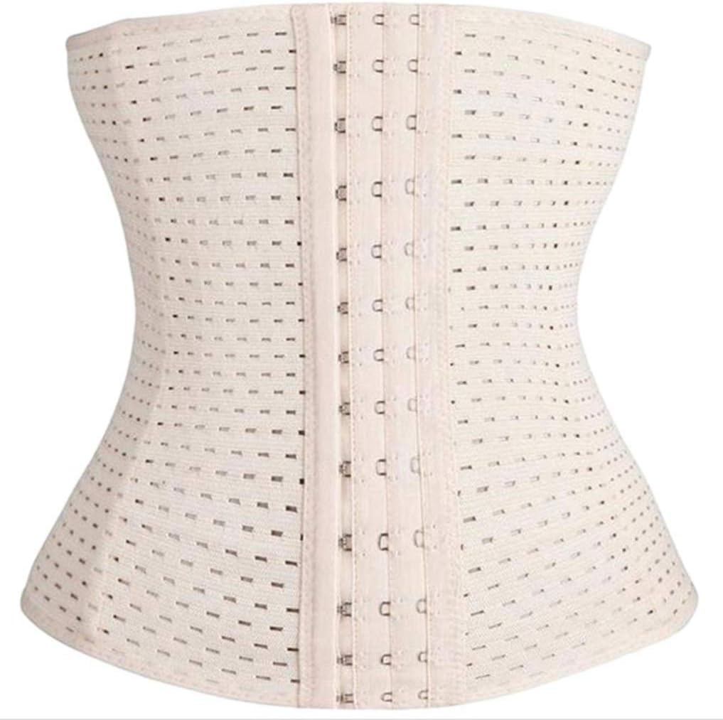 gounure Women Breathable Latex Waist Cincher Corset for Weight Loss Sport Workout