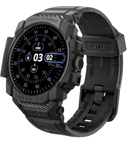 Google - Google Pixel Watch3 45mm　ろーぐら Google Pixel Watch 3 (45mm) Smartwatch with Obsidian Band Wi