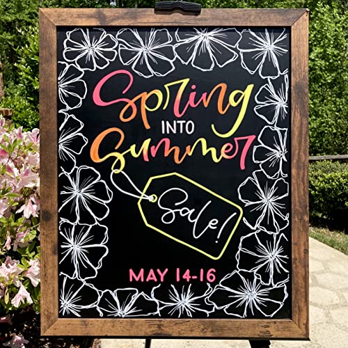 MoodClue 12 neon erasable liquid chalk markers. Whiteboards, glass