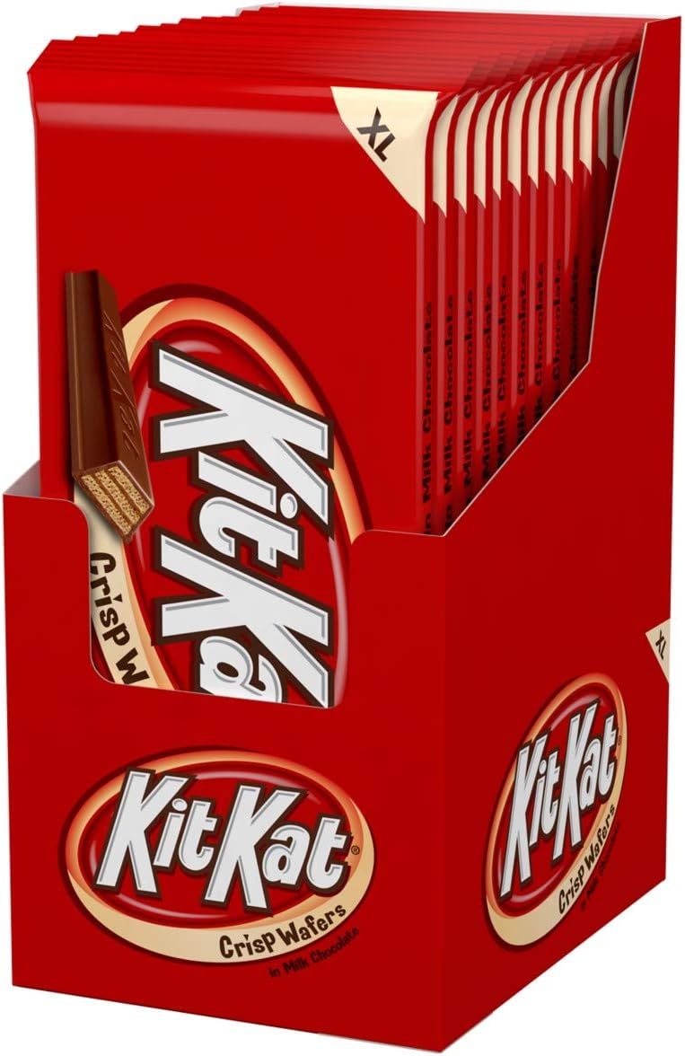Hershey Kit Kat X Large Bar 4.5Ounce 12 Units, 1.52Kilogram Amazon
