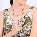 Onnea Vintage Double Layered Long Drop Chain Y Necklace for Women