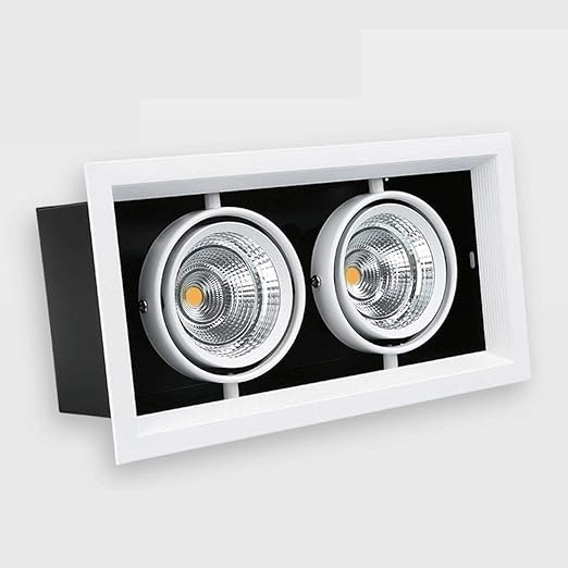 Inicio Comercial empotrada Downlight cuadrado moda COB proyector ...