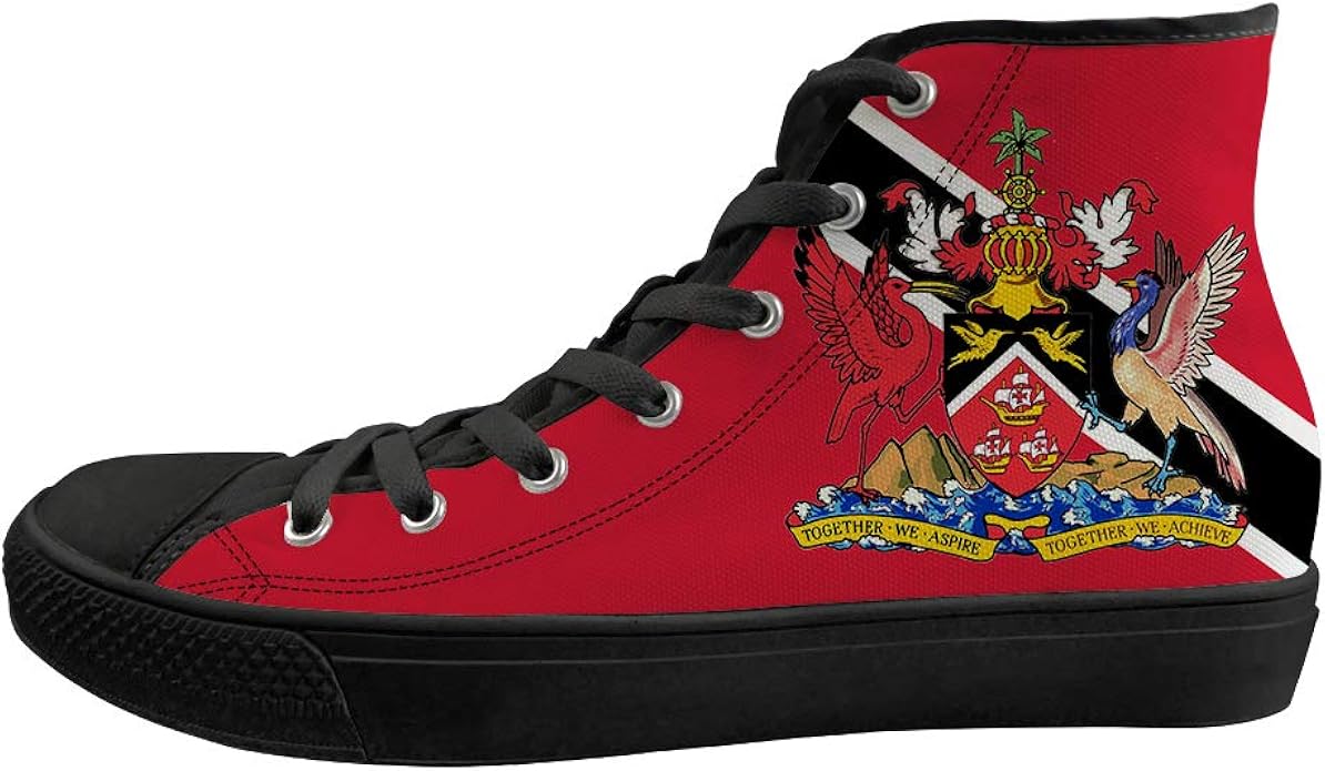 Canvas High Top Sneaker Casual Skate Shoe Mens Womens